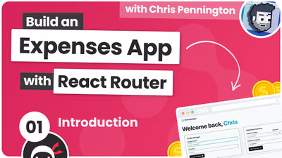 React Router Budget